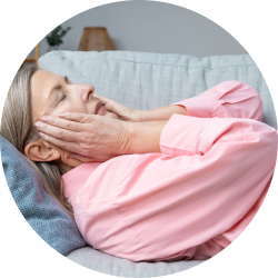 얼굴과 목의 홍조